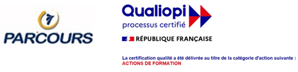 logo Qualiopi actions de formation par parcours formations